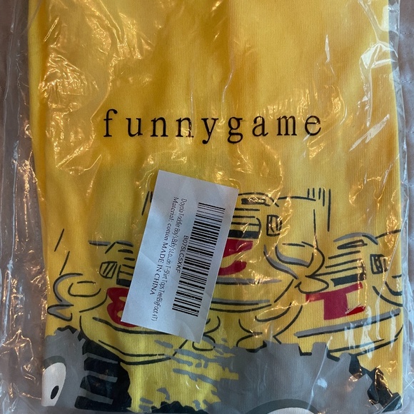 FUNNY GAME T-SHIRT LONG SLEEV - Picture 3 of 4